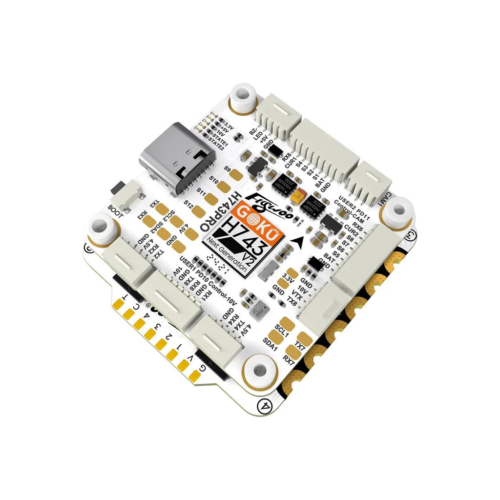 Flywoo GOKU H743 PRO 55A 32Bit 128K 3030 Stack O4  O4 Pro Plug N Play Support