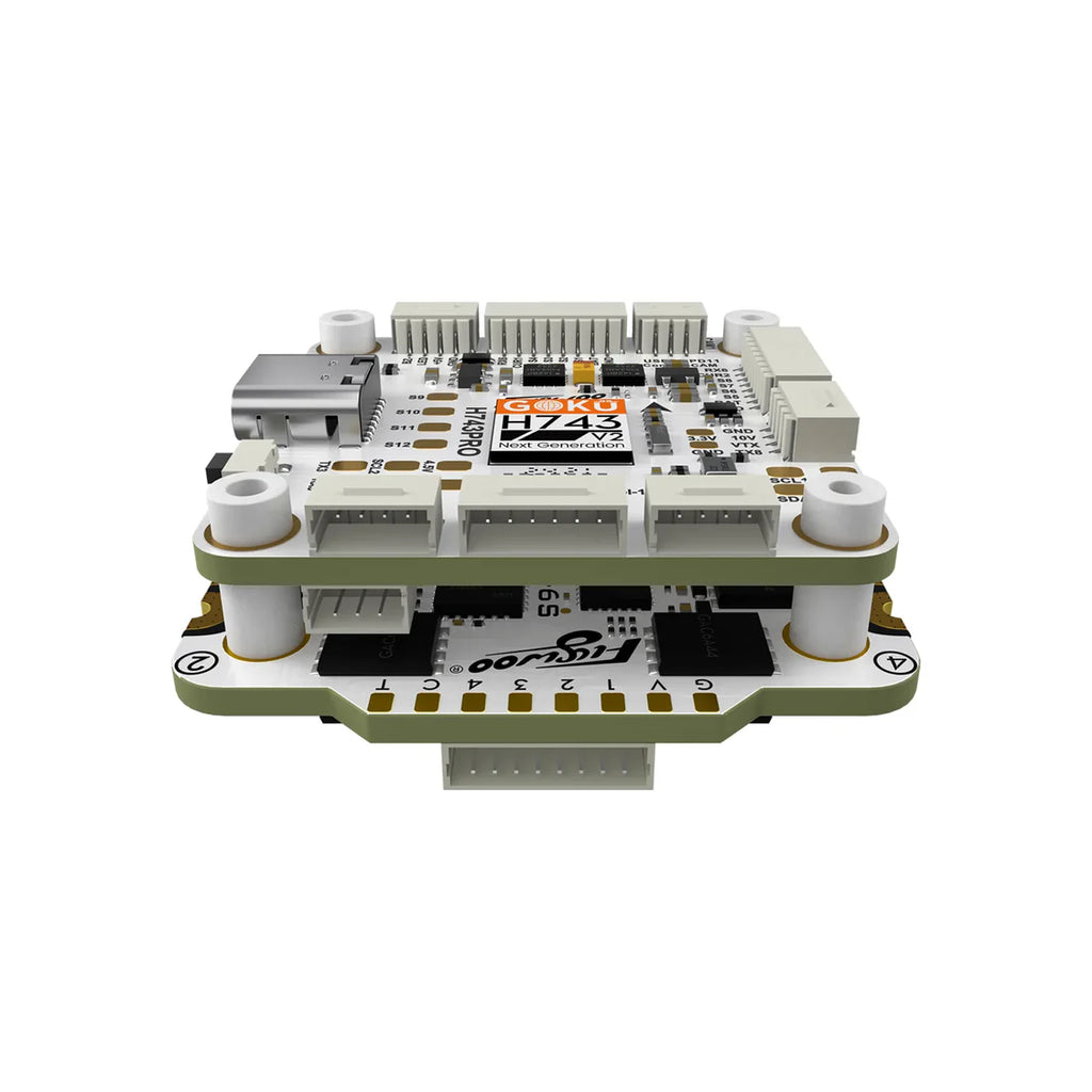 Flywoo GOKU H743 PRO 55A 32Bit 128K 3030 Stack O4  O4 Pro Plug N Play Support